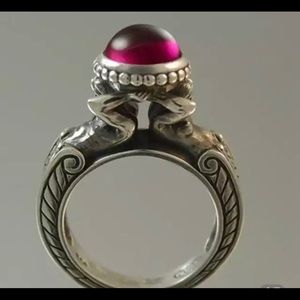 925 Sterling Mermaid Vs King Neptune Ring